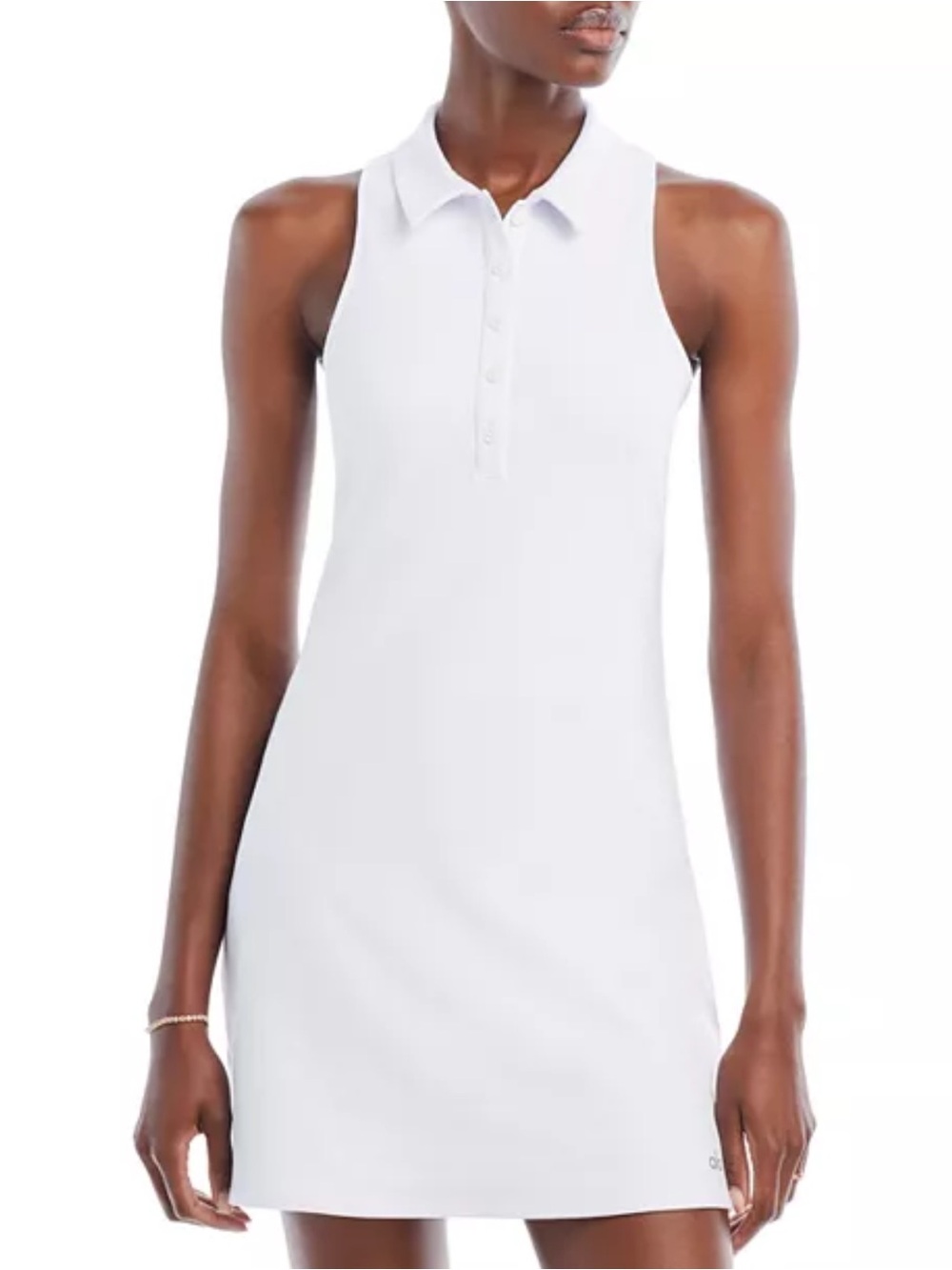 Alo Charmed Tennis Dress - White